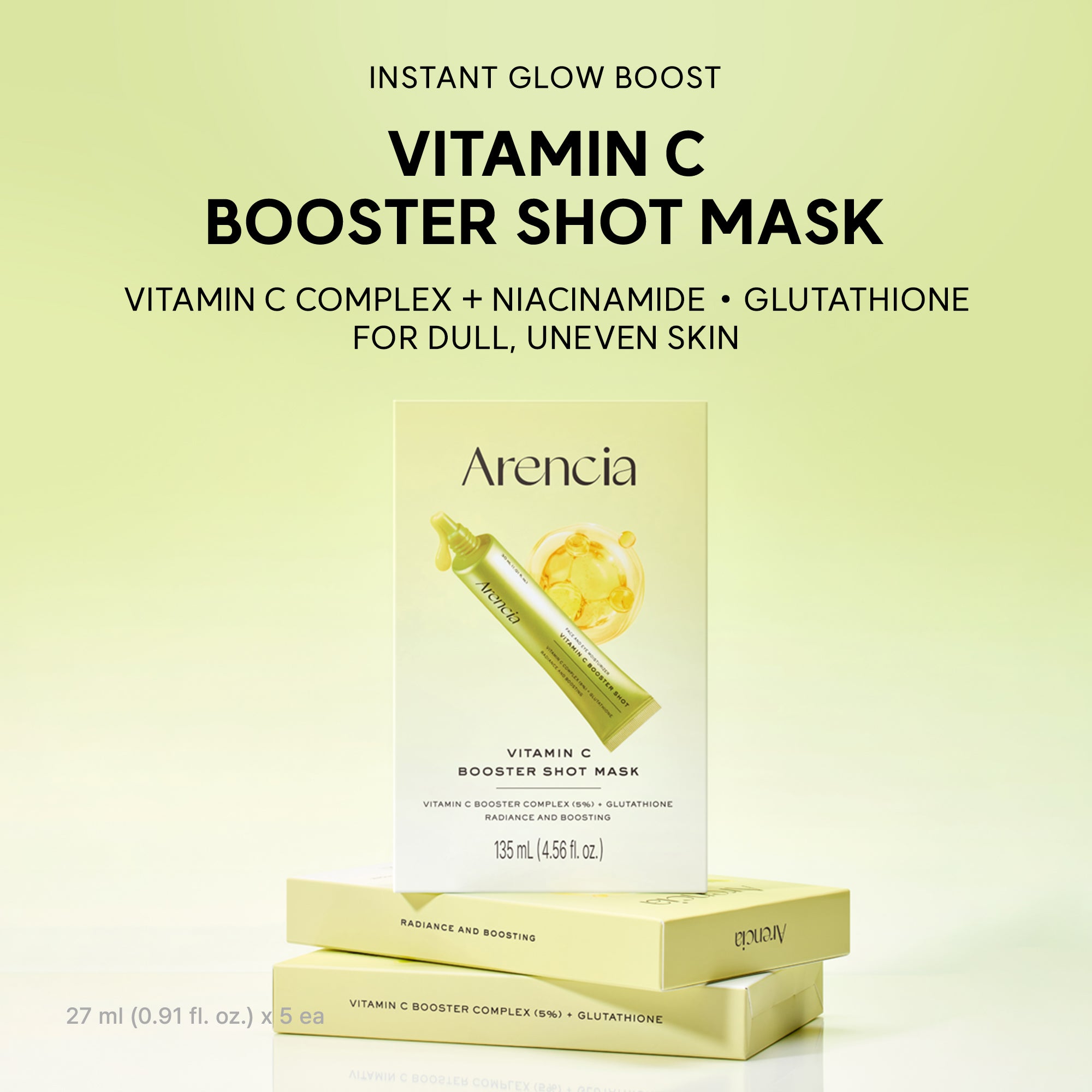 Vitamin C Booster Shot Mask 1EA
