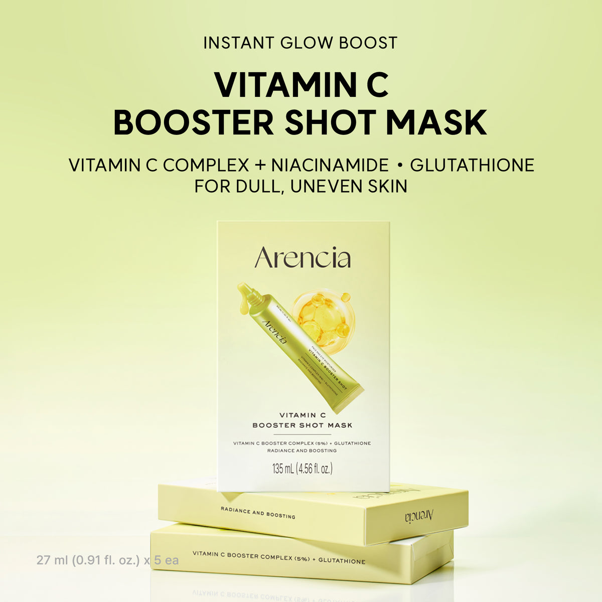 Vitamin C Booster Shot Mask 1EA